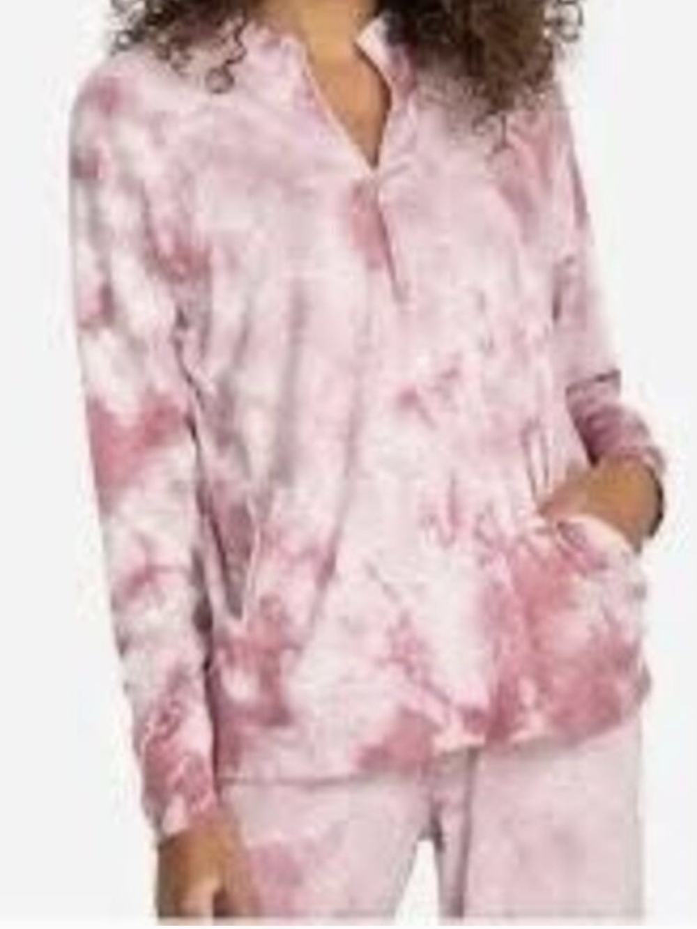 Pink Tie-Dye Johnny Was Calmé Top